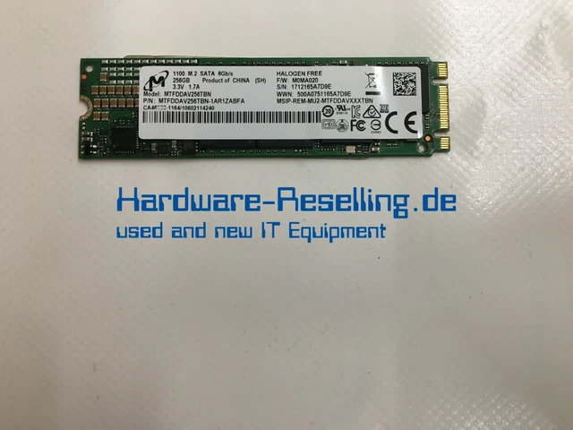 Micron 1100 2.5 SATA SSD MTFDDAK2T0TBN 2TB 6Gb/s Solid State Drive - A Grade 64