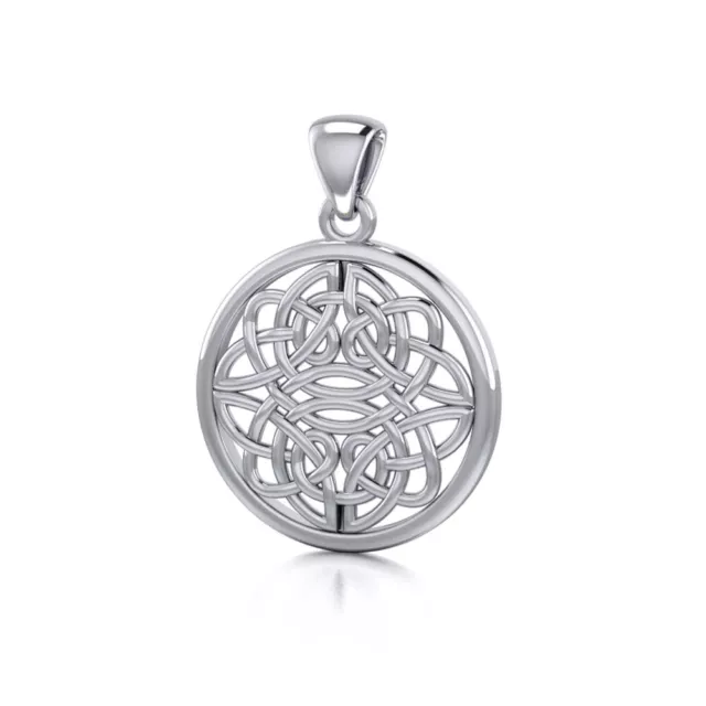 Celtic Knotwork .925 Sterling Silver Pendant by Peter Stone Jewelry Fine Forever