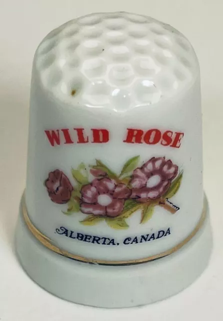 Thimble Wild Rose Alberta, Canada