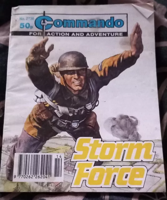 Commando Comic Issue Number 2736 Storm Force