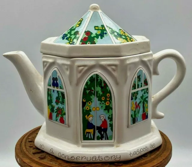 Wade Vintage England Teapot with Lid English Life Teapots "A Conservatory teapot
