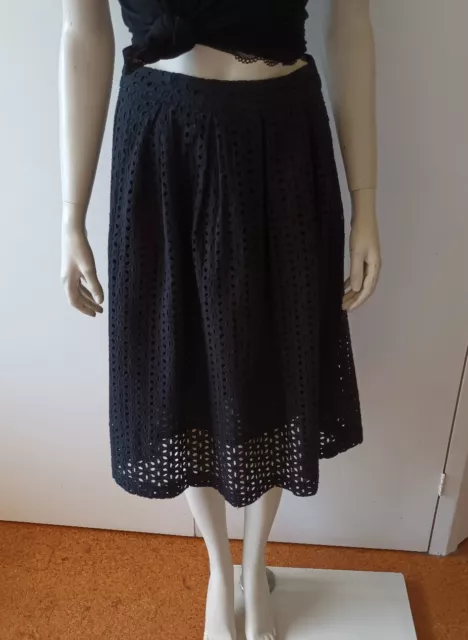 Great New Skirt By "ATOS & HERE" sz 8  100% Cotton And Fully Lined