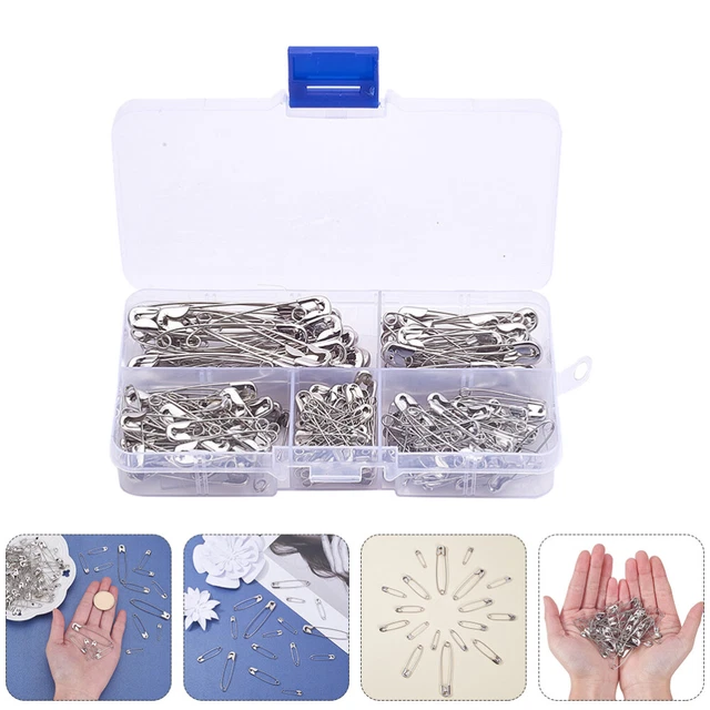 2 Boxen von DIY Brosche Sicherheitsnadel DIY Pin Kleid Schmuckbroschen Zubehör