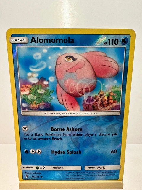 alomomola pokemon card value AR 112/086 Black Bolt Alomomola AR #waterwednesday Alomomola