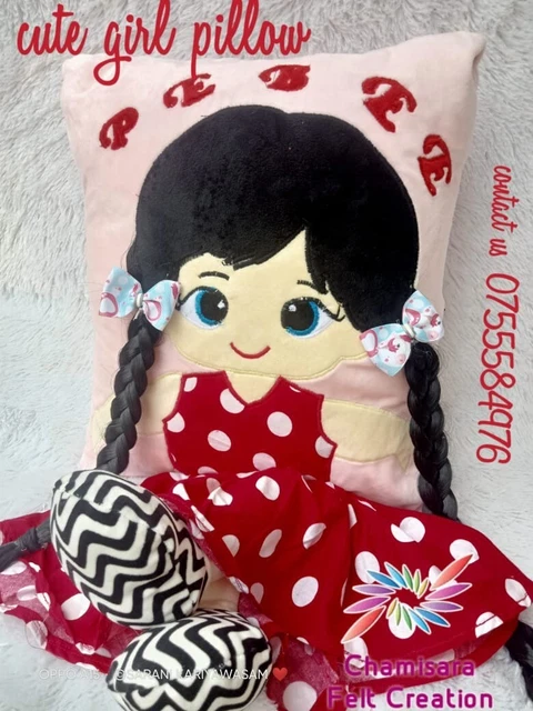 lindo bebé niña niño ropa de cama suave decoración creativa muñeca dormitorio almohada juguete