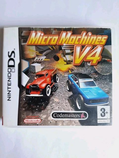 MICRO MACHINES V4 Nintendo Ds Fr En Boite EUR 100,00