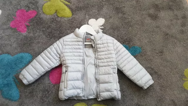 KANZ Winterjacke Anorak Gr. 92 Grau Mädchen *TOP* wie neu