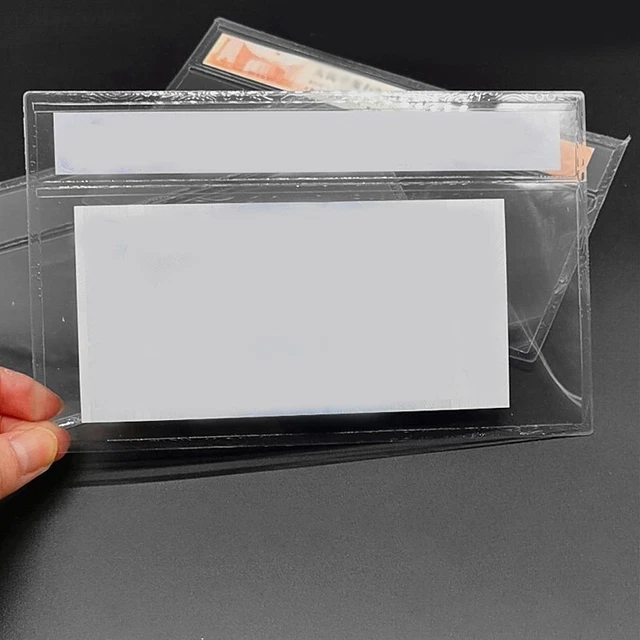 Münzen Schutztaschen Transparent Einstellen Lieferungen 5 stück Nützlich