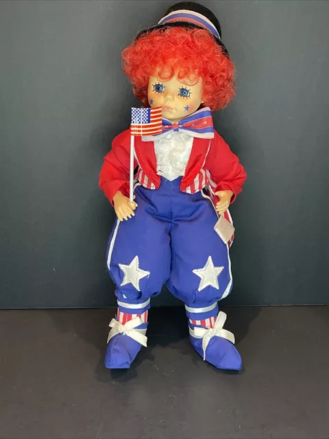 1986 Brinn's July Calendar Clown Limited Edition Dolls - See photos! Nice!! 2