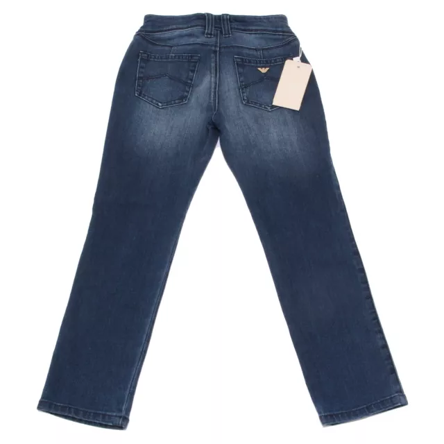 7142S jeans bimba ARMANI JUNIOR blu denim pantalone trouser pant kid 2