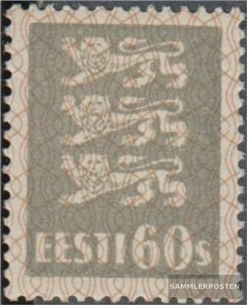 Estland 85 gestempelt 1928 Wappenlöwen
