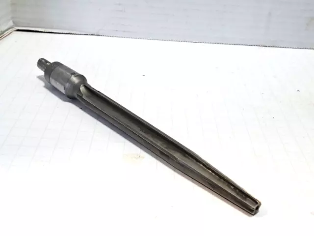 QUALITY 11/16" x 10" 5 Flute Tapered Chucking Reamer 0.44 Step Down Shank