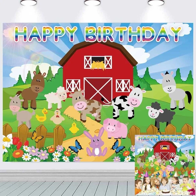 Bannière Joyeux Anniversaire multicolore