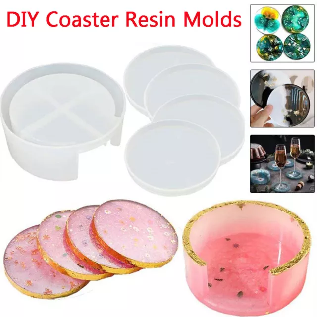 Circle Resin Mold Round Silicone Molds For Resin Round Resin Epoxy Casting  Molds