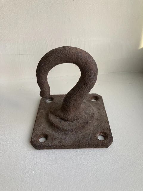 Antique Plant Wall Hook Porch Ceiling Hook Cast Iron