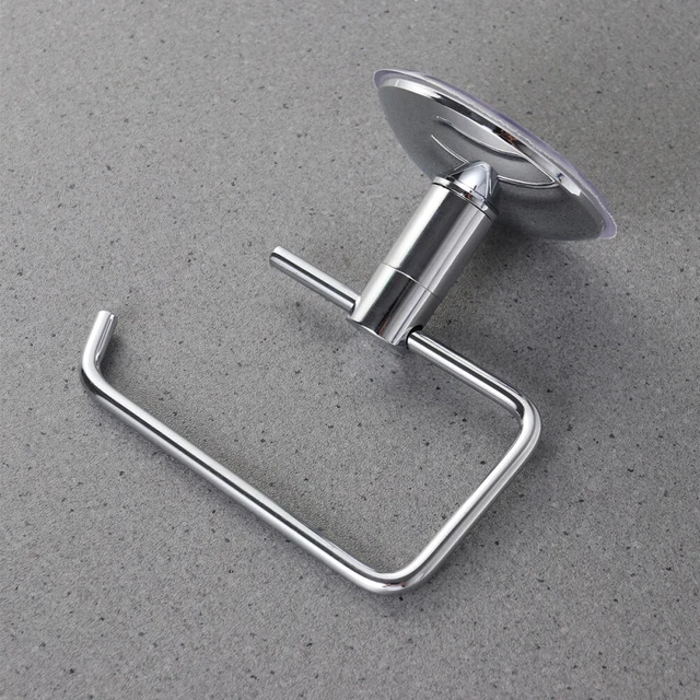 Soporte de papel higiénico para ventosa de acero inoxidable soporte para rollos de pared soporte para toallas