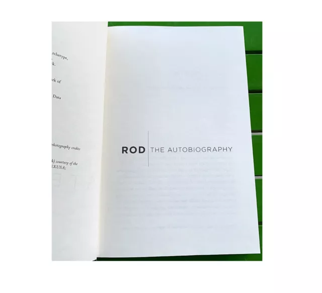 Rod Stewart The Autobiography Book Hardcover 2