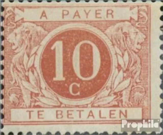 Belgique p4 neuf 1895 Porto Marque