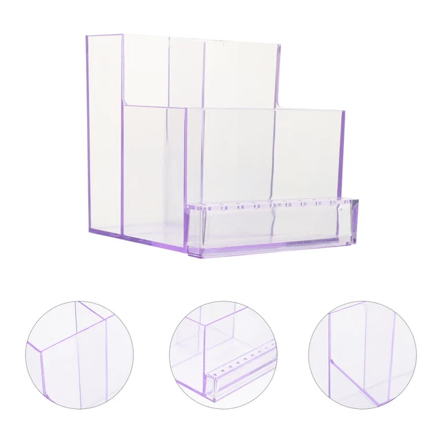 Aufbewahrungsbox Für Nagelbohrer – 30 Fächer, Wasserdicht, 13x3,9x6 Cm, Für Salon Und Zuhause