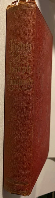 Vintage 1869 Book History of Joseph Bonaparte King Of Naples & Italy Illustrated