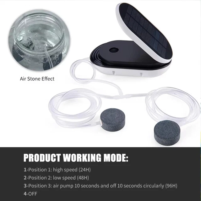 Pompa Ad Aria Per Pesci | Aeratore Ad Ossigeno Per Laghetto