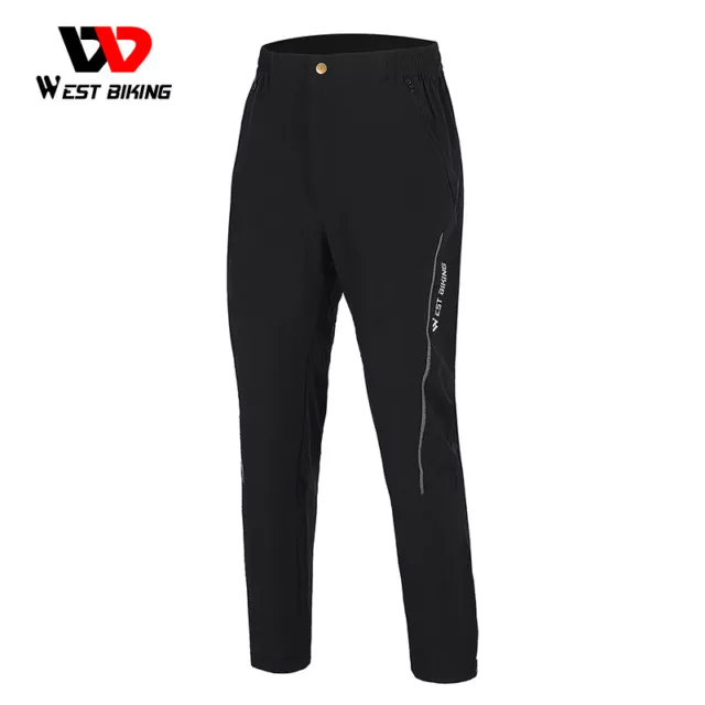 WEST BKING Summer Cycling Pants Breathable Reflective Sports Leisure Trousers