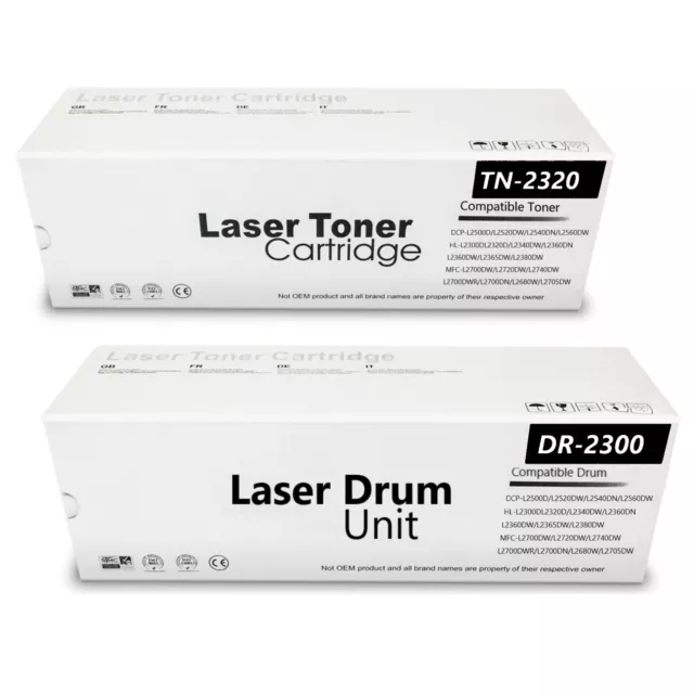 DR2300 Drum & Toner fits for Brother TN2320 HL-L2340DW HL-L2360DN HL-L2365DW