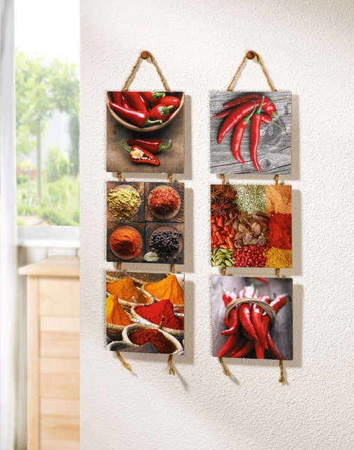 Salvare Set 2x Wandhänger " Piccante ",2er Finestra Amore Appendere Patio