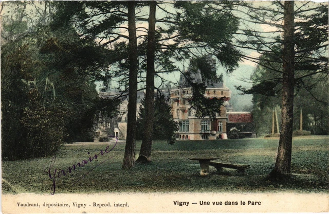 CPA Vigny A View in the Park FRANCE (1330109)