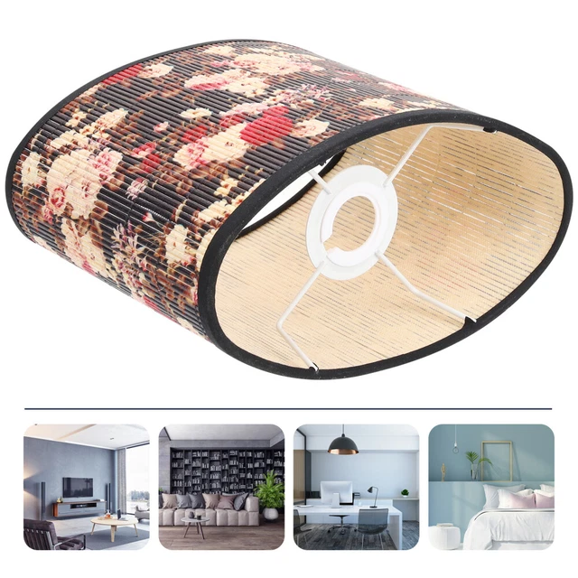 Abat-jour ovale pour luminaires, couverture de lumière pour cadeau de