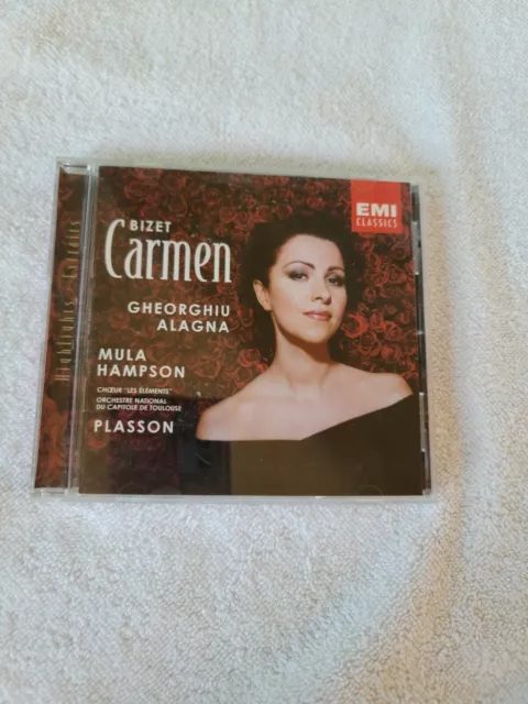 NEW Bizet Carmen CD Classical Romantic Rare OOP EMI Classics Gheorghiu Alagna