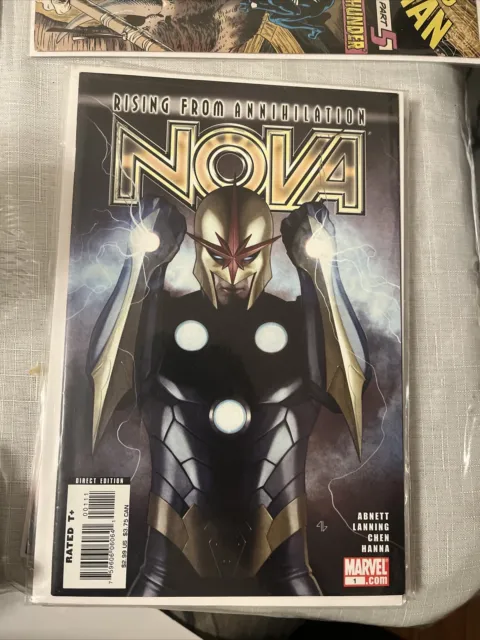 Nova #1 2007 Abnett Lanning Annihilation Volume Series Adi Granov Cover