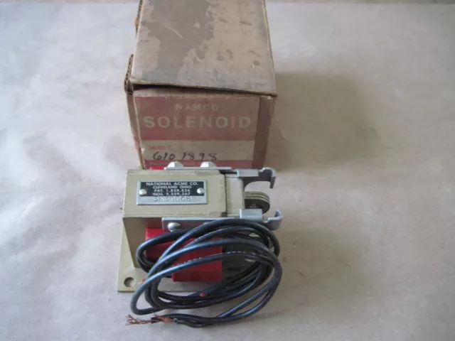 Namco Controls 3K300C8 Solenoid Coil Assy 110V 50Hz w/Mounting Base NOS