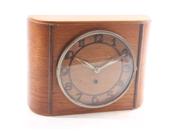 Antiguos Reloj de Pared Reloj Vintage Reloj Con Cristal Madera