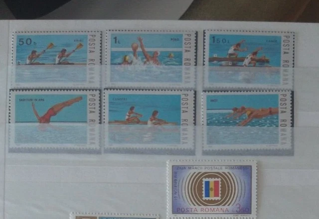 Rumänien 1983 Wasserstport MiNr3972-3977 **/MNH/Postfrisch