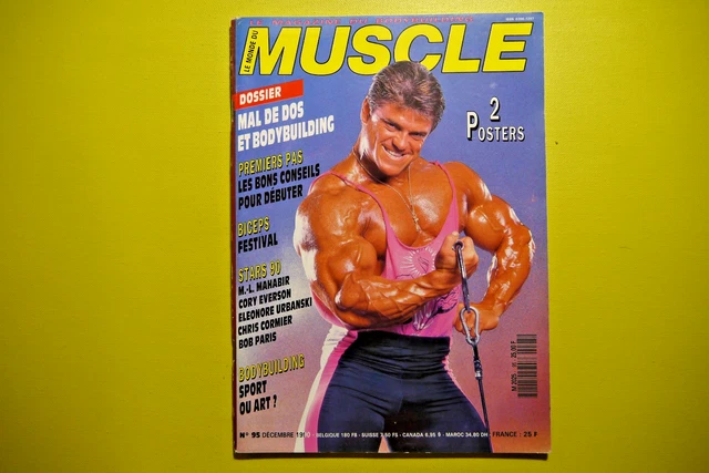LE MONDE DU MUSCLE 1992 May #111 Soël & Azdine Nouri Cover! Samir