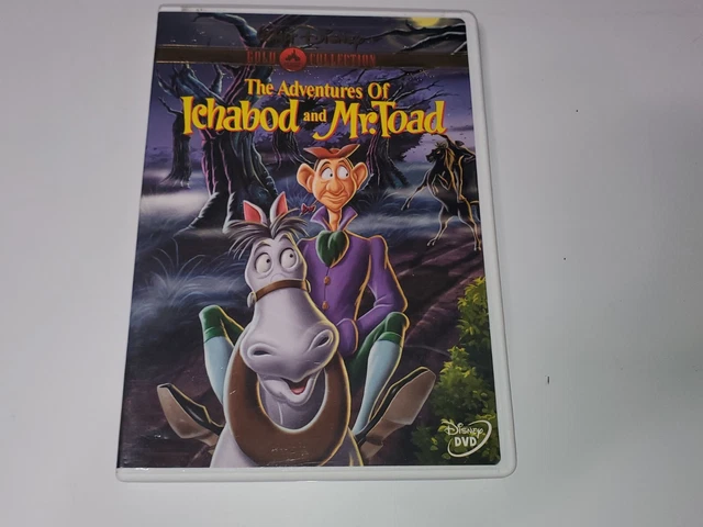 Disney Hercules Fox Hound Pinocchio Ichabod Mr Toad Gold Collection 7 DVD Lot 4