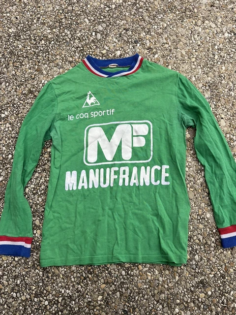 AS Saint-Etienne L/S home shirt 1975-1976 in 152 (kids) - Football & Vintage Amsterdam