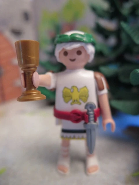 Figurines Playmobil Romain - 5 Pièces : Légionnaire, Centurion, Custom Elite
