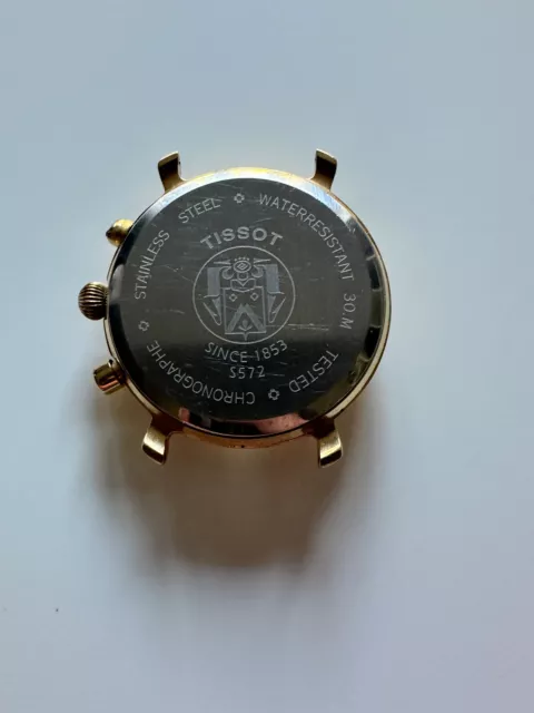 Armbanduhr Tissot S572 Unisex vergoldet 2