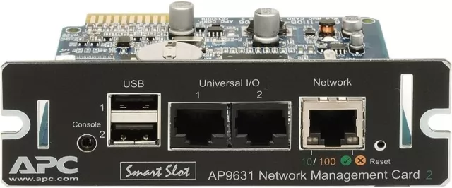 APC Schneider Electric Smart Slot AP9631 Network Management Card