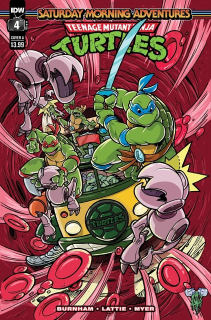 TMNT Saturday Morning Adventures 1-4 Pick Singles From A B C & 1:10 Covers IDW