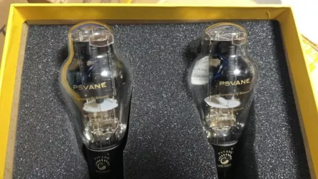 New Pair Matched PSVANE WE300B PLUS Vacuum Tubes Western Electric 300B HiFi Amp