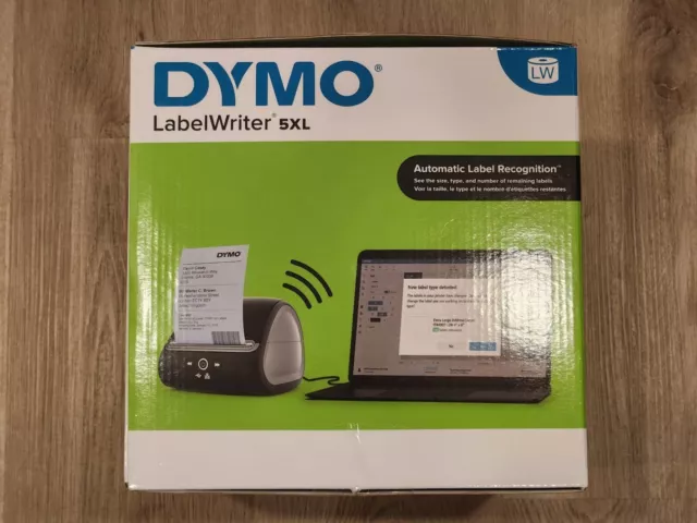 Dymo LabelWriter 5XL Direct Thermal Label 4x6 Printer USB Black | Brand New 2