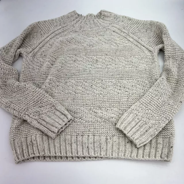 PRANA GEMMA BEIGE Knit Sweater Size Small Organic Cotton 29.97 PicClick