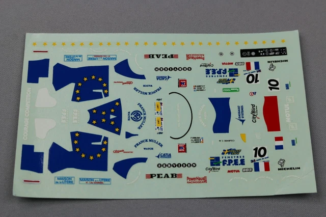decal decalcomanie provence moulage ligier js35b 1991