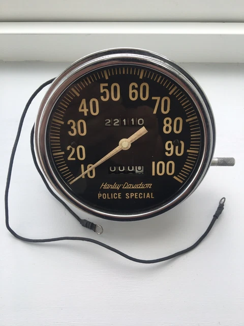 harley davidson panhead shovelhead speedometer Flh *2463B