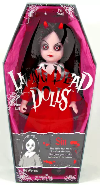 Living Dead Dolls 13th Anniversaire Sin 25cm Poupée De Mezco