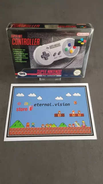 [Snes] Super Nintendo Controller Complete Very Good Condition (Ita)