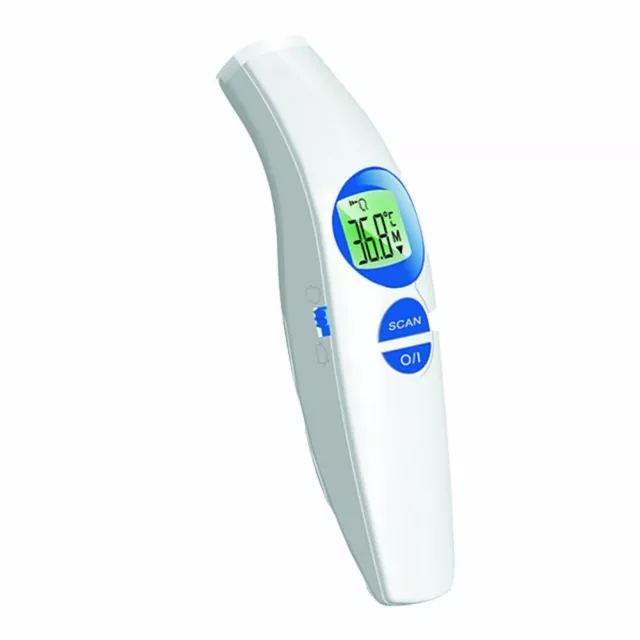 Thermomètre Infrarouge Détecte Température Et Fièvre Sans Contact - Ce 0197